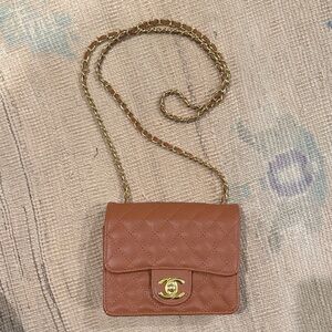 Designer Brown Crossbody